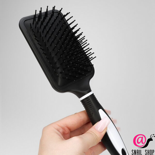 SIMA LAND Расчёска массажная, широкая, 8*25 см, чёрная