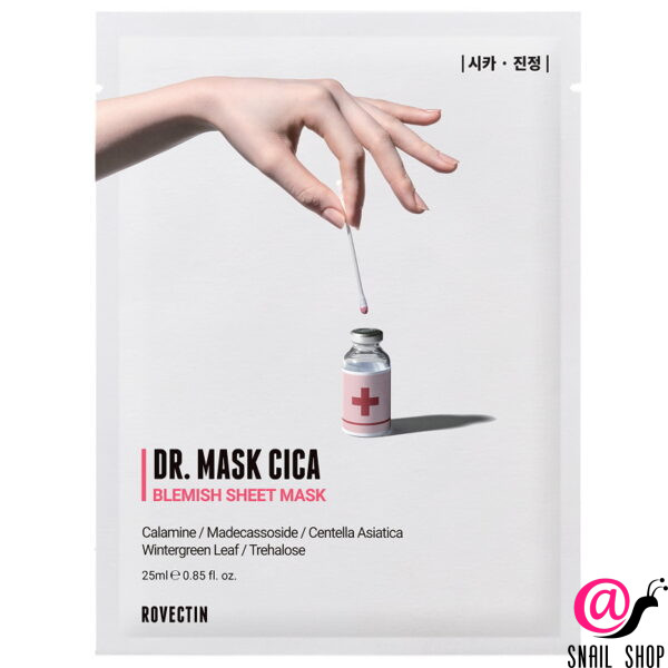 ROVECTIN Тканевая цика-маска Dr. Mask Cica
