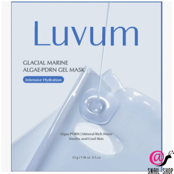 LUVUM Гелевая маска с ледниковыми морскими водорослями и PDRN Glacial Marine Algae - PDRN Gel Mask