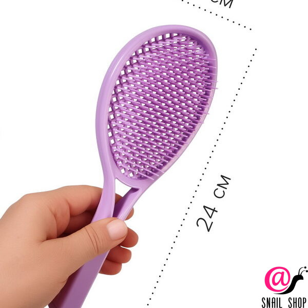 SIMA LAND Расчёска для сушки волос, массажная, 24*10 см, фиолетовая