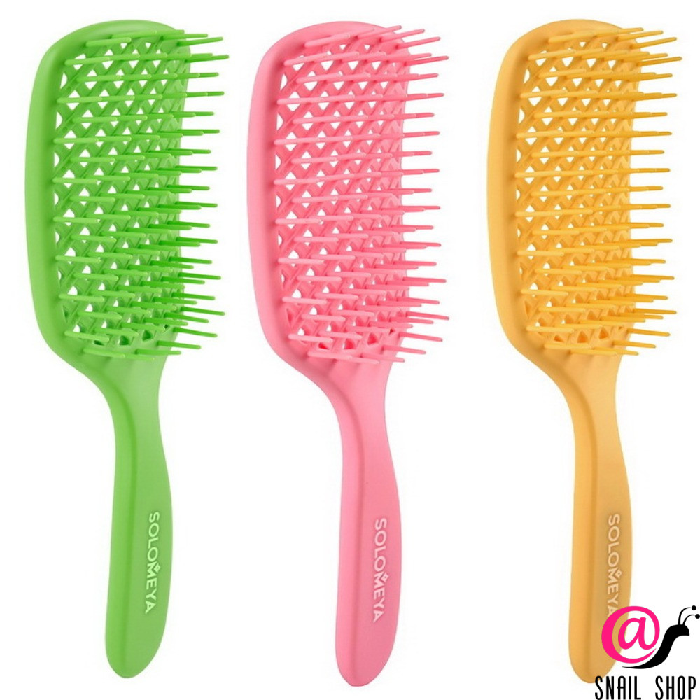 solomeya Расческа вентилируемая для волос с ароматом aroma vented hair brush SOLOMEYA Расческа вентилируемая для волос с ароматом Aroma-Vented Hair Brush