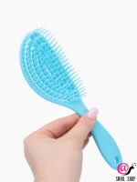 SIMA LAND Расчёска массажная, для сушки волос, 7.5*23.5 см, цвет голубой