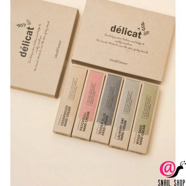 MEDI FLOWER Набор кремов для рук Деликат 5шт Hand Cream Set Delicat