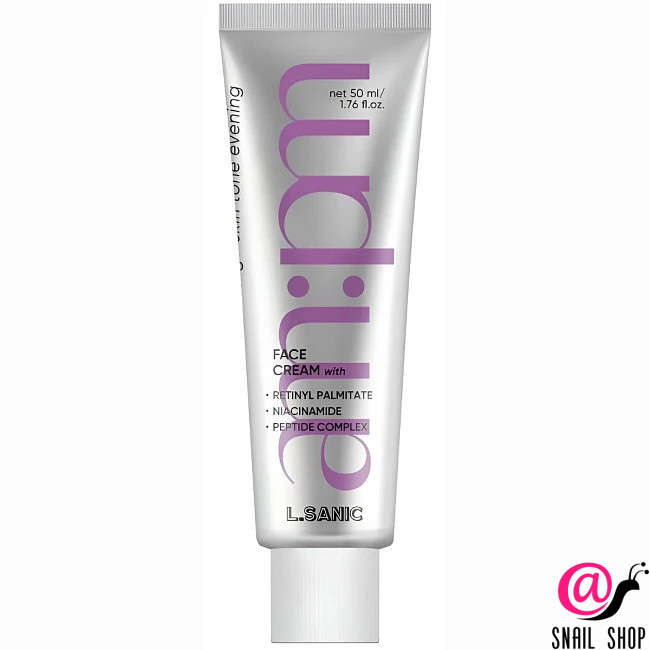 l.sanic Крем для лица с пептидами retinyl palmitate and peptide complex anti aging face cream L.SANIC Крем для лица с пептидами Retinyl Palmitate and Peptide Complex Anti-aging Face Cream