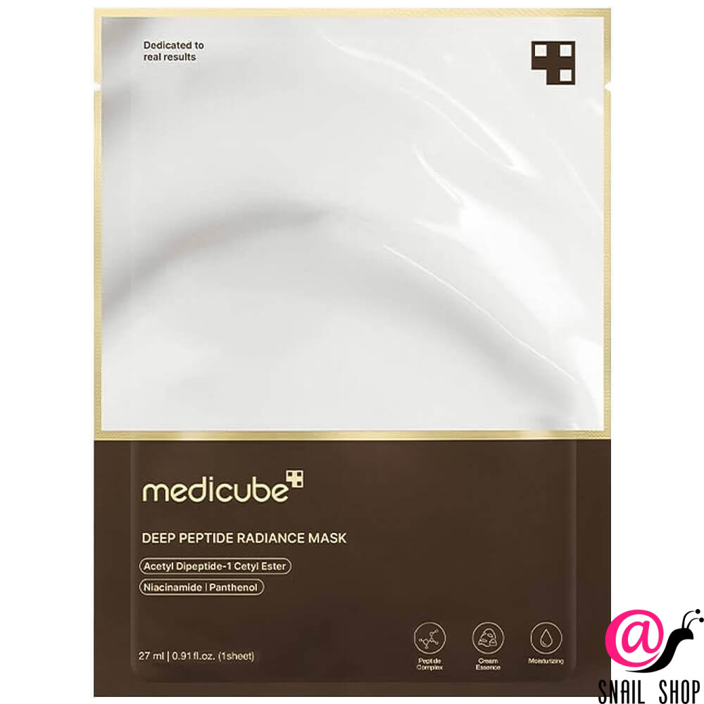 MEDICUBE Маска тканевая с пептидами Deep Peptide Radiance Mask MEDICUBE Маска тканевая с пептидами Deep Peptide Radiance Mask