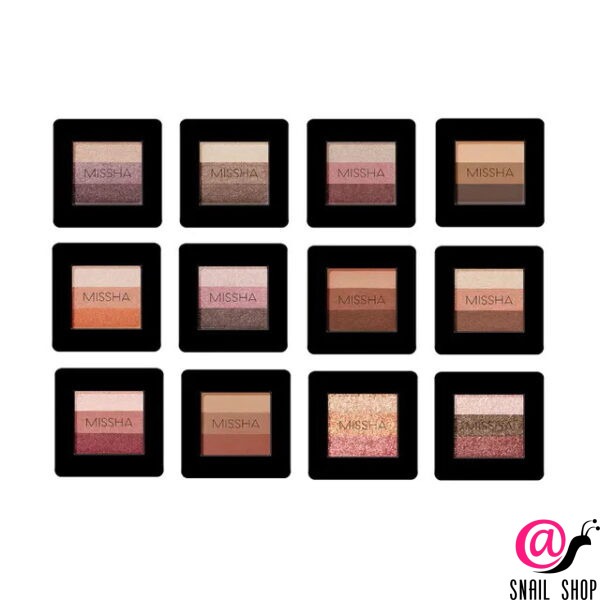 MISSHA Тройные тени для век Triple Shadow 20 Vintage Coin
