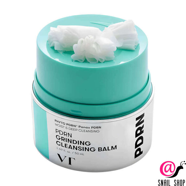 VT Cosmetics Гидрофильный бальзам с ПДРН для очищения кожи PDRN Grinding Cleansing Balm