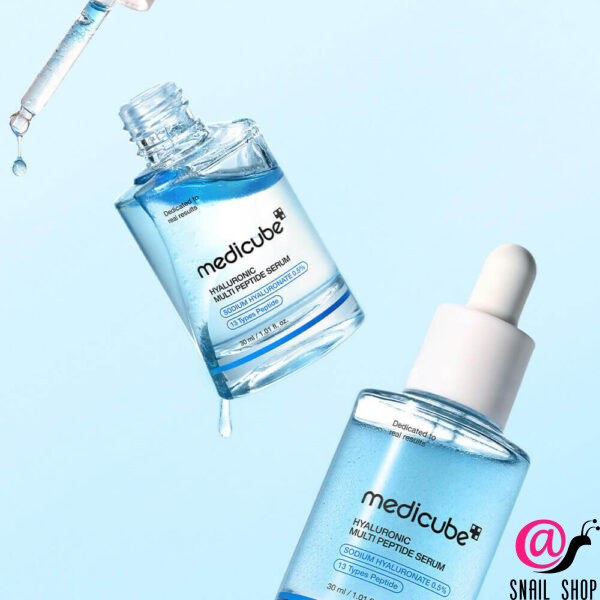MEDICUBE Двухфазная сыворотка с пептидами и ПДРН Hyaluronic Multi Peptide Serum