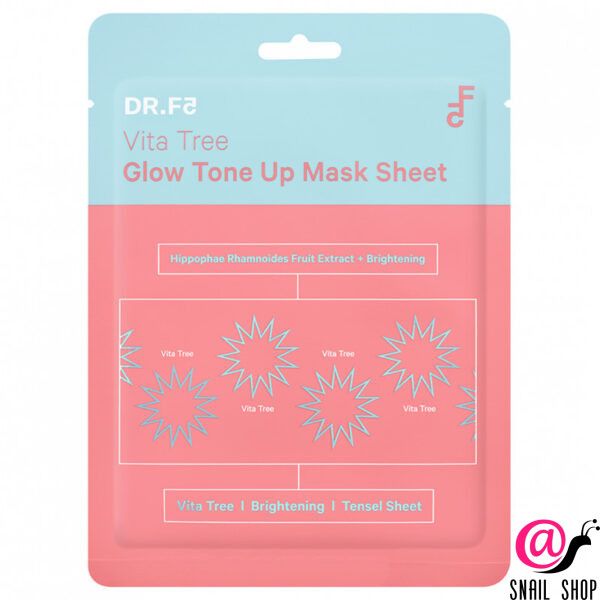 DR.F5 Витаминная маска для ровного тона кожи с ниацинамидом Even Tone Vitamins Recharge Mask Sheet