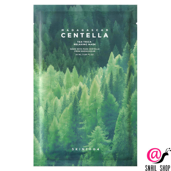 SKIN1004 Тканевая маска для проблемной кожи Madagascar Centella Tea-Trica Relaxing Mask