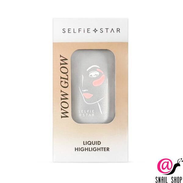 SELFIE STAR Хайлайтер для лица и тела жидкий МОЙ ВАЙБ Liquid Highlighter Wow Glow My Vibe
