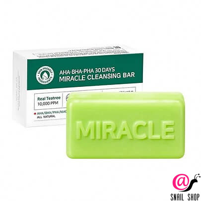 SOME BY MI Очищающее мыло для проблемной кожи с кислотами AHA-BHA-PHA 30 Days Miracle