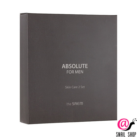 THE SAEM Мужской набор уходовых средств (тонер + эмульсия) Absolute for Men Skin Care 2 Set