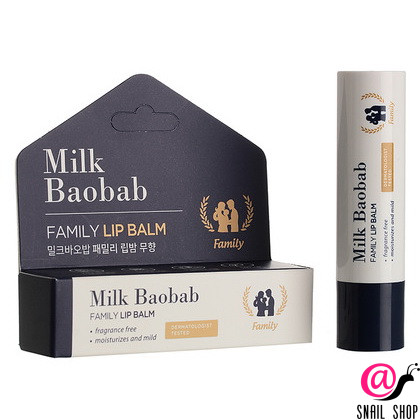 MilkBaobab Бальзам для губ Family Lip Balm