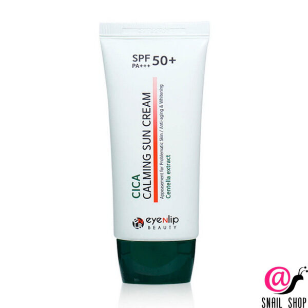 EYENLIP Водостойкий успокаивающий солнцезащитный крем Cica Calming Sun Cream SPF 50+ PA+++