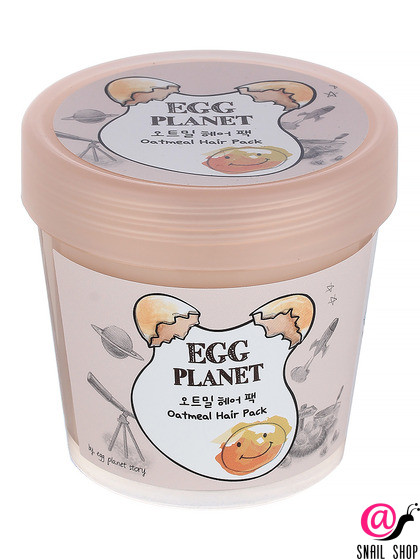 DAENG GI MEO RI Маска для волос с экстрактом овсяных хлопьев EGG PLANET Oatmeal Hair Pack