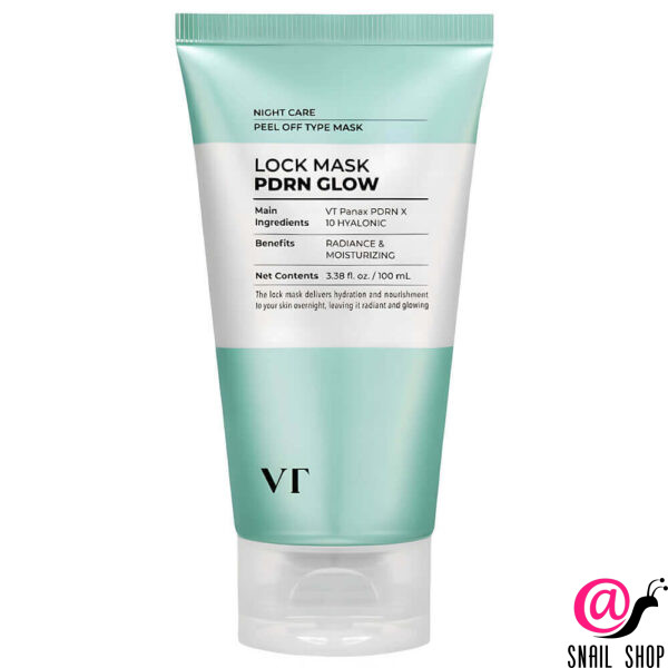 VT Cosmetics Ночная маска-плёнка для увлажнения и сияния кожи с ПДРН PDRN Glow Lock Mask