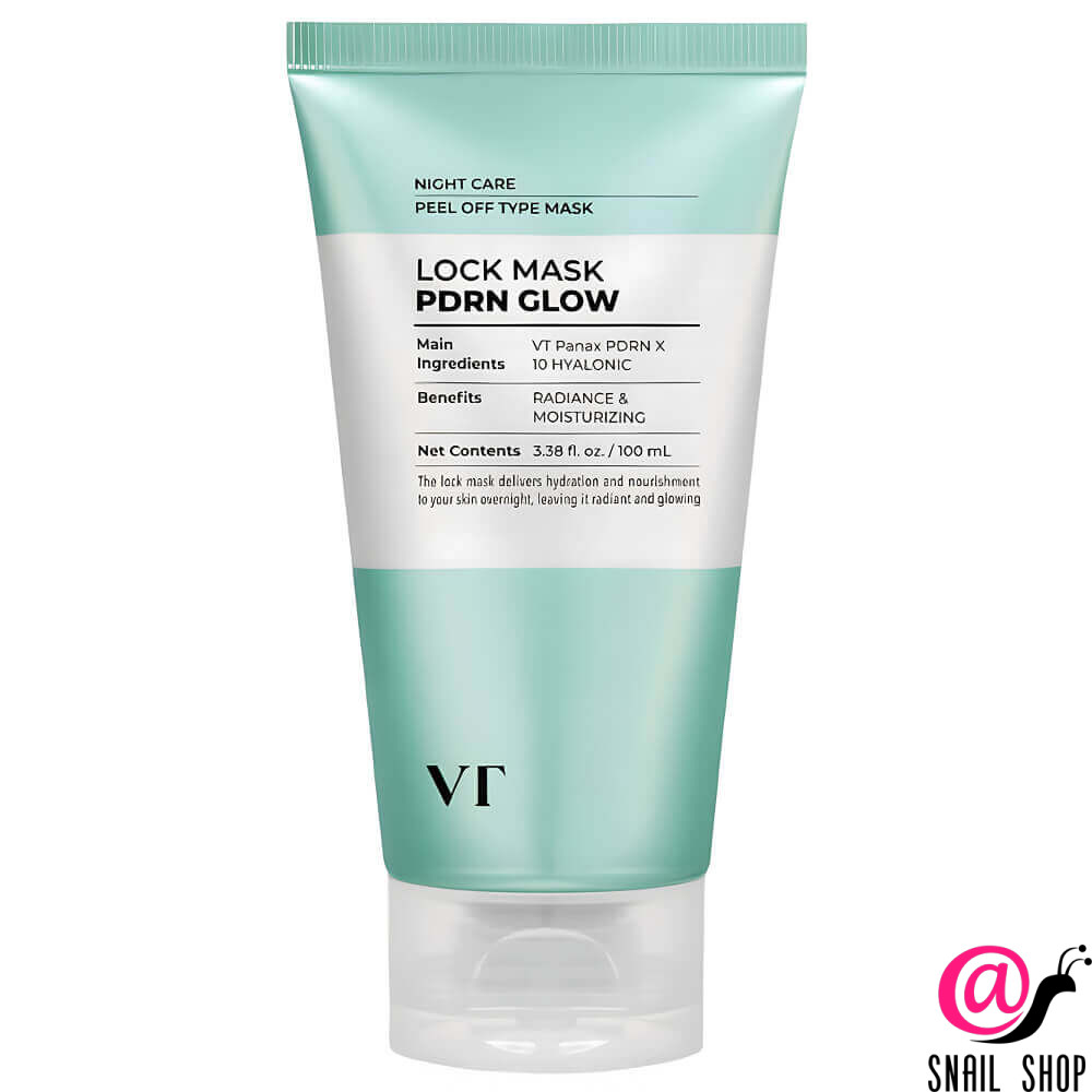 VT Cosmetics Ночная маска-плёнка для увлажнения и сияния кожи с ПДРН PDRN Glow Lock Mask VT Cosmetics Ночная маска-плёнка для увлажнения и сияния кожи с ПДРН PDRN Glow Lock Mask