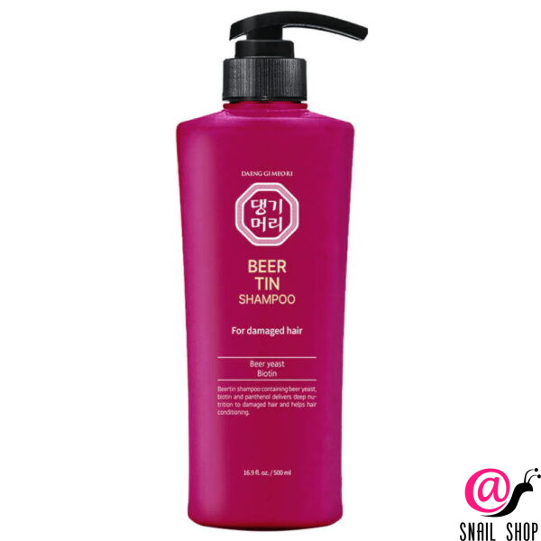 DAENG GI MEO RI Шампунь для волос восстанавливающий на основе пивных дрожжей Beer Tin Shampoo