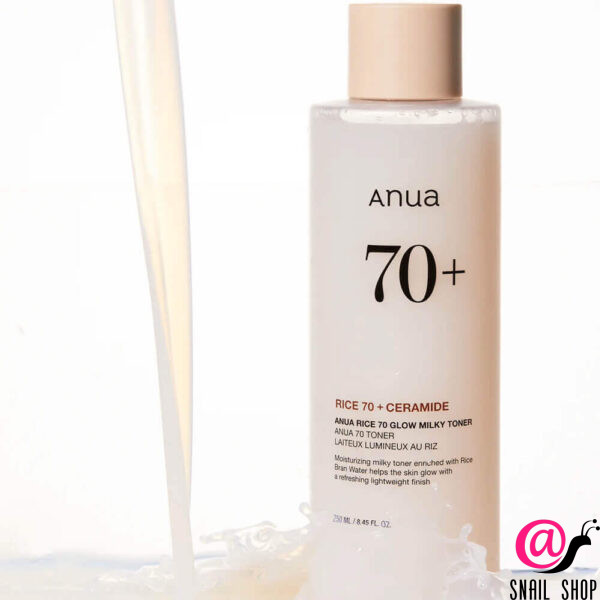 ANUA Тонер молочный для сияния кожи лица с рисом Toner Glow Milky Rice 70