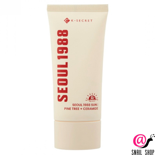 K-SECRET Солнцезащитный крем-молочко с керамидами Pine Tree + Ceramide