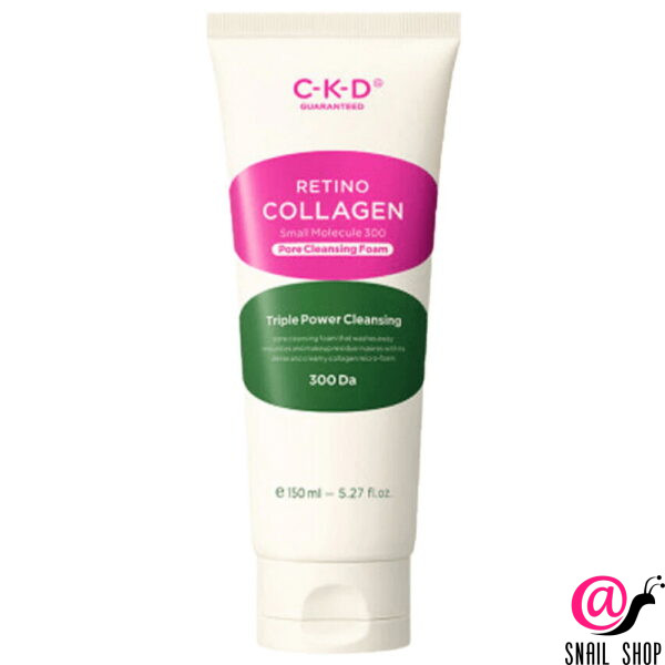 CKD Пенка для глубокого очищения с ретиналем Retino Collagen Small Molecule 300 Pore Cleansing Foam