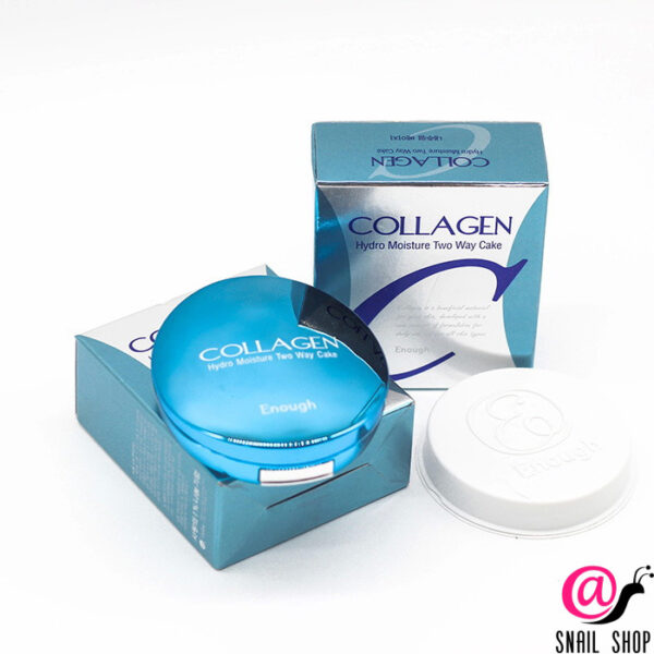 ENOUGH Пудра Collagen Hydro Moisture Two way cake SPF25 тон 23