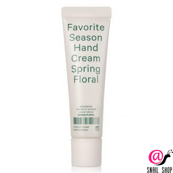 MENOMOSO Крем для рук «Любимый сезон: Весенний цветочный» Favorite Season Hand Cream Spring Floral
