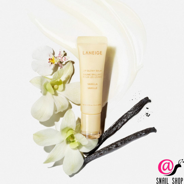 LANEIGE Восстанавливающий блеск-бальзам для губ "Ваниль" Lip Glowy Balm Vanilla