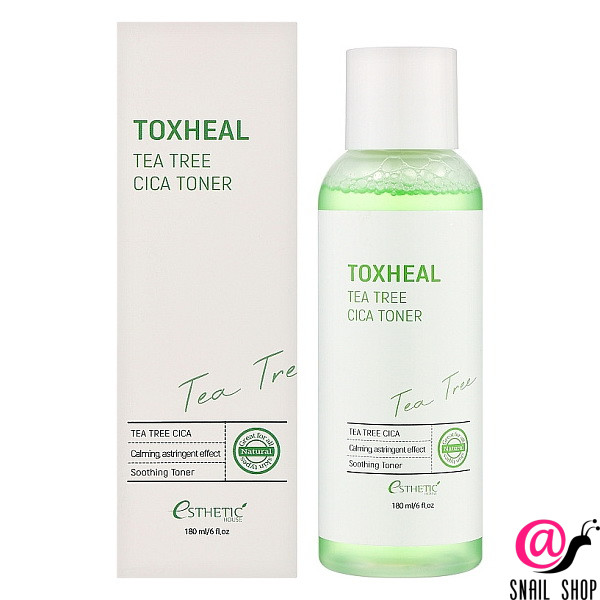 ESTHETIC HOUSE Тонер для лица с ЦЕНТЕЛЛОЙ и МАСЛОМ ЧАЙНОГО ДЕРЕВА Toxheal Tea Tree Cica Toner