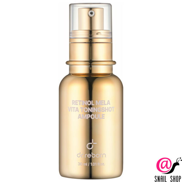 DR.REBORN Сыворотка с ретинолом и микроиглами Retinol Mela Vita Toningshot Ampoule