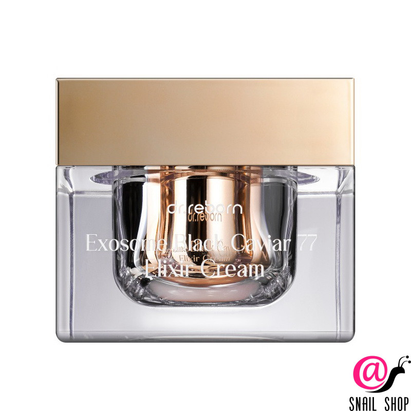 DR.REBORN Крем-эликсир с экзосомами и черной икрой Exosome Black Caviar 77 Elixir Cream DR.REBORN Крем-эликсир с экзосомами и черной икрой Exosome Black Caviar 77 Elixir Cream