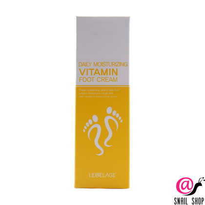 LEBELAGE Крем для ног витаминный Daily Moisturizing Vitamin Foot Cream