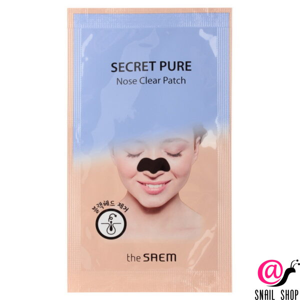 THE SAEM Маска-патч для носа Secret Pure Nose Clear Patch Set 6шт