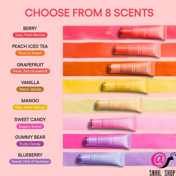 LANEIGE Восстанавливающий блеск-бальзам для губ "Сладкая конфета" Lip Glowy Balm Sweet Candy