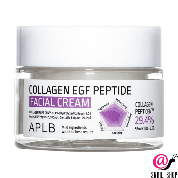 APLB Крем для лица с коллагеном и пептидами Collagen Egf Peptide Facial Cream