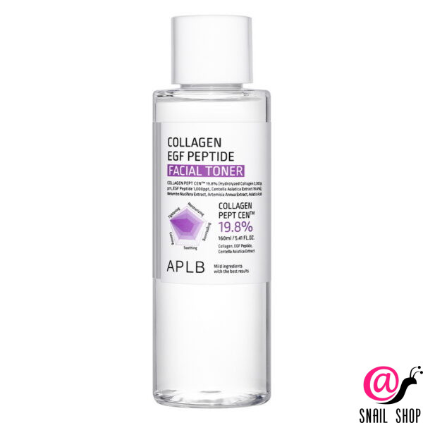 APLB Тонер с коллагеном и пептидами Collagen EGF Peptide Facial Toner