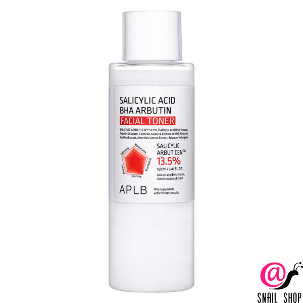 APLB Тонер c салициловой кислотой BHA и арбутином Salicylic Acid BHA Arbutin Facial Toner