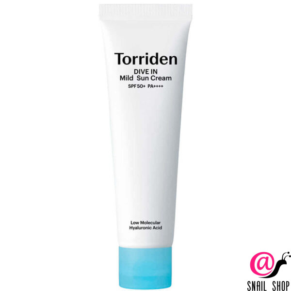 TORRIDEN Крем для лица солнцезащитный минеральный увлажняющий Sun Cream Dive-In Mild SPF50+ Pa++++