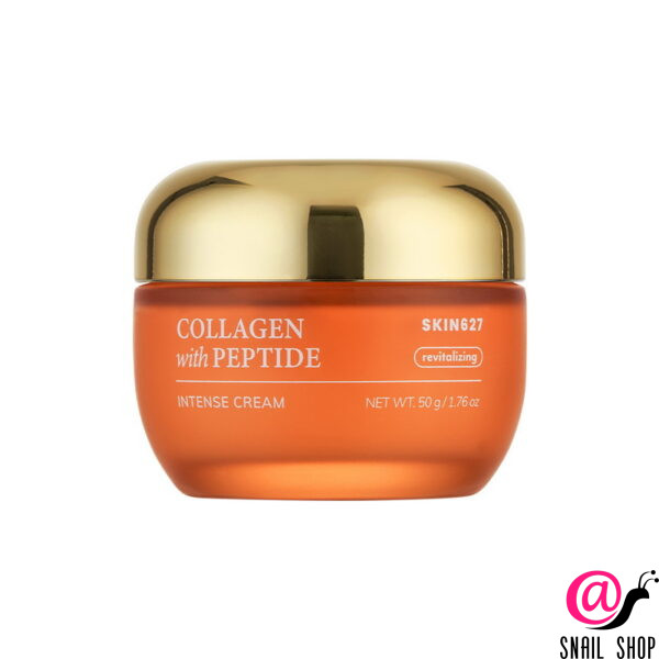 SKIN627 Крем для лица c коллагеном и пептидами Collagen With Peptide Intense Cream