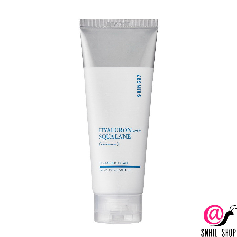 SKIN627 Пенка с гиалуроновой кислотой и скваланом Hyaluron With Squalane Moisturizing Cleansing Foam SKIN627 Пенка с гиалуроновой кислотой и скваланом Hyaluron With Squalane Moisturizing Cleansing Foam
