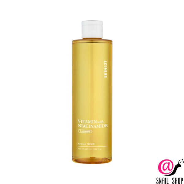 SKIN627 Тонер для лица с витаминомС и ниацинамидом Vitamin With Niacinamide Brightening Facial Toner