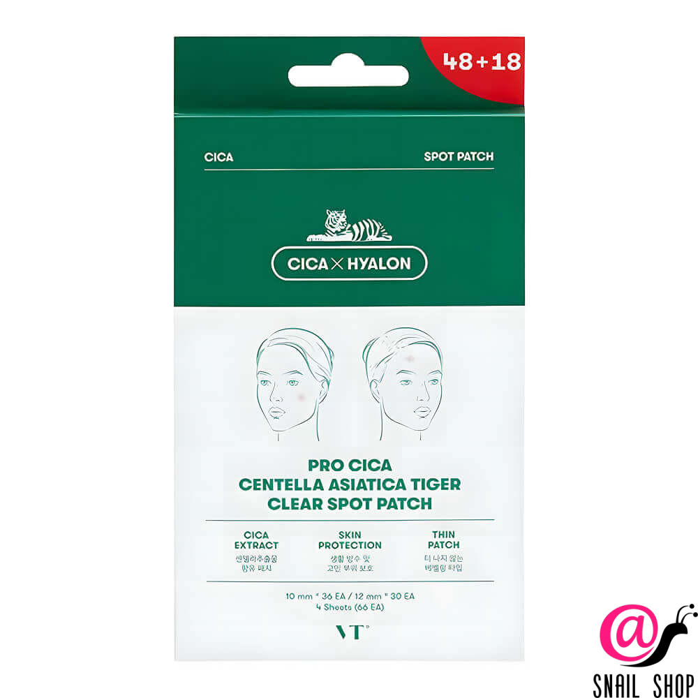 VT Cosmetics Успокаивающие патчи от постакне Pro Cica Centella Asiatica Tiger Clear Spot Patch VT Cosmetics Успокаивающие патчи от постакне Pro Cica Centella Asiatica Tiger Clear Spot Patch
