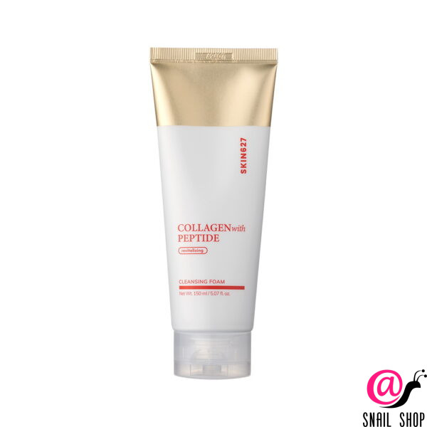 SKIN627 Пенка с коллагеном и пептидами Collagen With Peptide Revitalizing Cleansing Foam