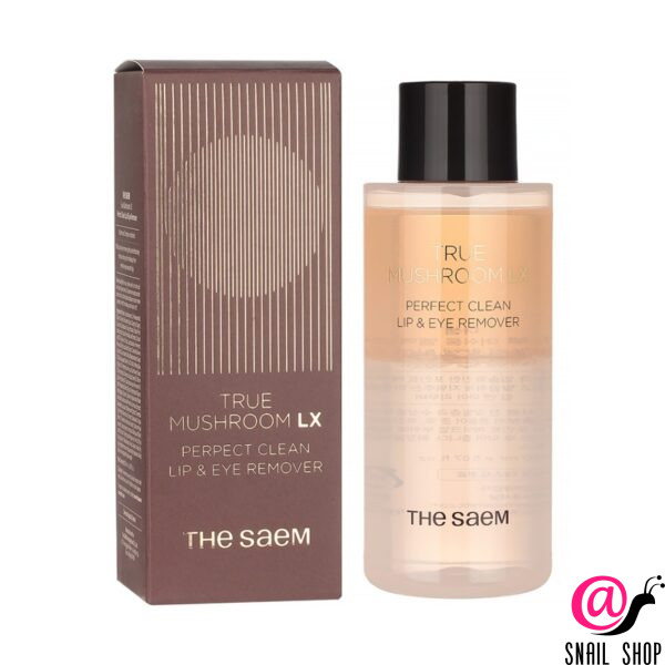 THE SAEM Средство для снятия макияжа True Mushroom LX Perfect Clean Lip & Eye Remover