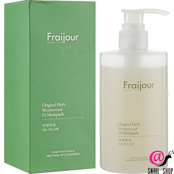 FRAIJOUR Маска для лица КИСЛОРОДНАЯ Original herb wormwood O2 Maskpack