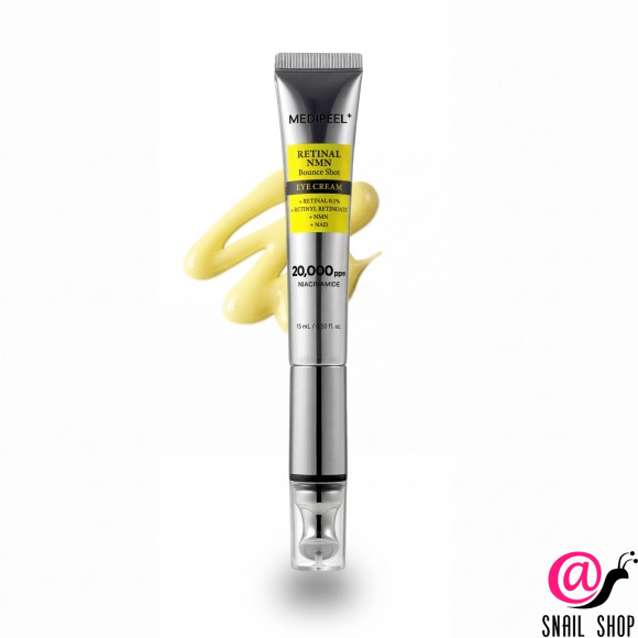 MEDIPEEL Крем для глаз с ретиналем Retinal NMN Bounce Shot Eye Cream