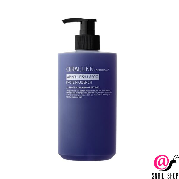 CERACLINIC Шампунь для волос ВОССТАНОВЛЕНИЕ И ЗАЩИТА DERMAID 4.0 Ampoule Shampoo Protein Quench