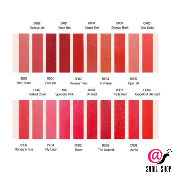 THE SAEM Помада Kissholic Lipstick Matte
