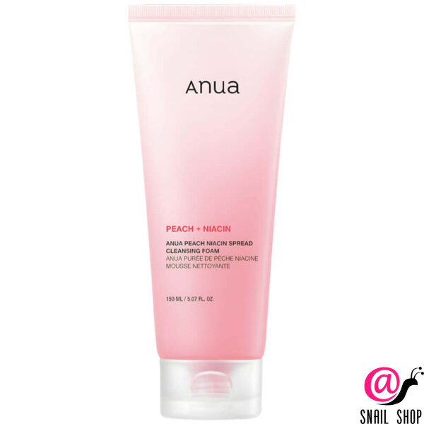 ANUA Пенка для умывания с персиком и ниацинамидом Peach Niacin Spread Cleansing Foam